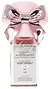 Bath & Body Works glänzend feminin rosa Schleife Wandblume Plug-in Diffusor Mädchenzimmer - Bild 1 von 4