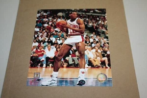PISTONES DETROIT DENNIS RODMAN #10 FOTO 8X10 SIN FIRMAR POSE DE ARCHIVO FOTOGRÁFICO DEL GUSANO - Imagen 1 de 1