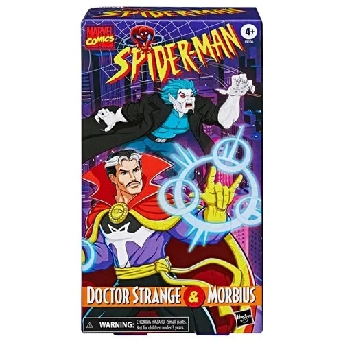 Juego de figuras de acción exclusivo de Spider-Man Marvel Legends Doctor Strange & Morbius Foto 1 de 4