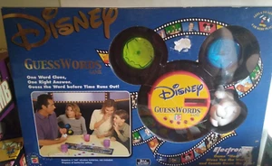 Disney Guess Words Game #42800 Mattel 2001 New Unopened Kids 6 to adults game - Picture 1 of 1