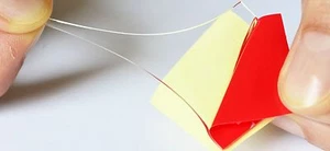 kleine KLARE hohe Bindung DOPPELSEITIGE PADS Klebebandblätter ~ 57 mm x 57 mm x 2 mm dick - Bild 1 von 7