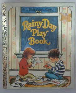 Rainy Day Play Book A Little Golden Book by Susan Young 1981 - Imagen 1 de 7