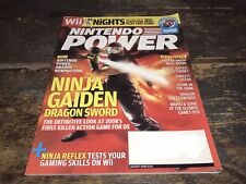 Nintendo Power Volume 224 January 2008 Magazine COMPLETE w/POSTER *NINJA GAIDEN*