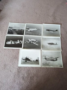 Lote de 8 fotos Kodak Grumman USN Navy 8 x 10 - Imagen 1 de 12