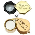 Folding Portable Magnifying Glass Pocket Magnifier Jewelry Loupe for Women Men
