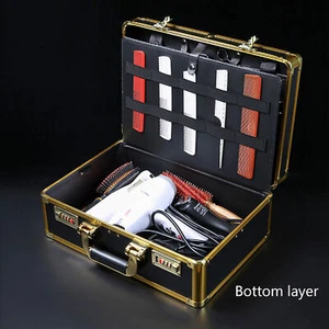 Portable Barber Storage Box Stylist Carrying Case Salon Trimmers Tool Durable - Picture 1 of 12