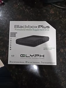 Glyph Technologies Blackbox Plus 1TB 7200rpm USB C & USB 3 - Picture 1 of 8