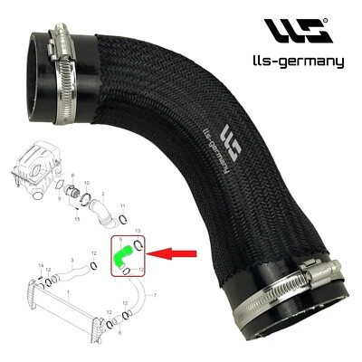 Turboschlauch Ladeluftschlauch für SSANGYONG ACTYON,SPORT 2.0XDI 2376131160 - Bild 1 von 4