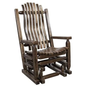 Homestead Collection Glider Rocker, Stain & Clear Lacquer Finish - Picture 1 of 5