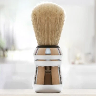 PRORASO Shaving Brush with Natural Boar Bristles, Lightweight Handle, Green Line - Image 1 of 2