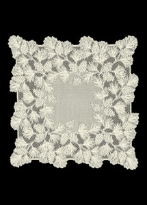 Heritage Lace ECRU WOODLAND 36" x 36" Table Topper - USA Made!