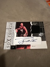 2003-04 SPx Dwayne Wade Rookie Patch Auto /750