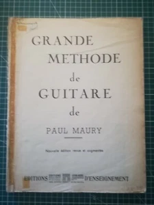 Paul Maury grande méthode de guitare 1961 - Picture 1 of 4