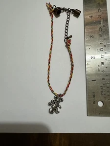 GRATEFUL DEAD DANCING BEAR Mode Armband Schmuck Garn Knöchel Handgelenk - Bild 1 von 4