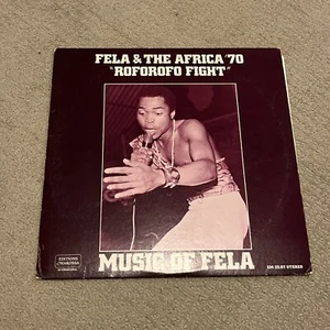 Fela Kuti & The Africa 70 Music Of Roforofo Fight Vinyl LP Editions Makossa 1975 - Picture 1 of 24