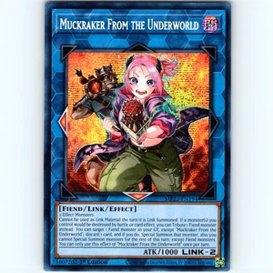 Yugioh Muckracker From The Underworld MP23-EN194 1st Edition Secret Rare - NM π - Picture 1 of 2