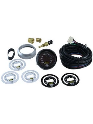 AEM Gauge Oil Transmission Water Temperature 100-300 Degree F Digital (30-4402) - Image 1 of 4