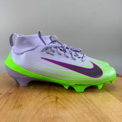 Nike Vapor Pro 1 Mens Size 10 Football Cleats Green Purple IB8250-500 NEW - Image 1 of 4