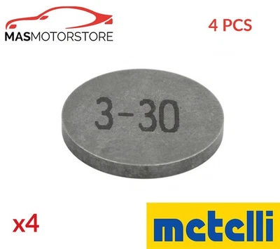 VALVE CLEARANCE ADJUSTING DISC METELLI 03-0090 4PCS I NEW OE REPLACEMENT - Image 1 of 4