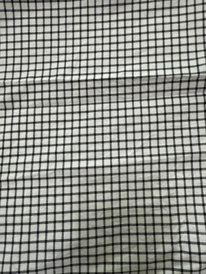 Ralph Lauren Full Sheets Gingham Black White Checkered Plaid Flat + Fitted Only - Image 1 of 4