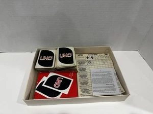 VTG 1978 Deluxe UNO Card Game Set: 108 Cards, Rules, & Score Pad - Picture 1 of 16