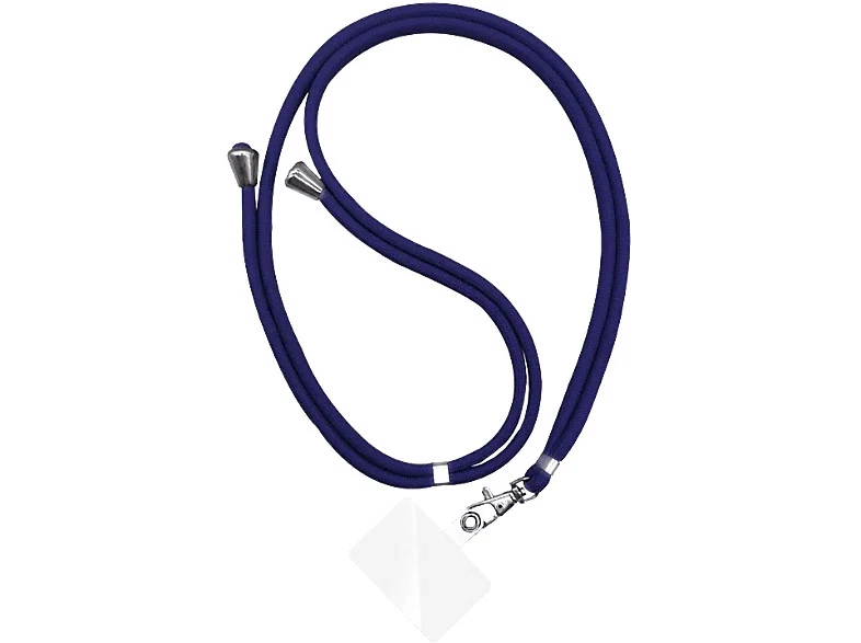 Cordón para móvil -  Belyo Cordón Universal, Ajustable, 90 cm, Azul - Imagen 1 de 3