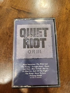 Quiet Riot Metal Health Quiet Riot QR III Cassette Tape - Picture 1 of 2