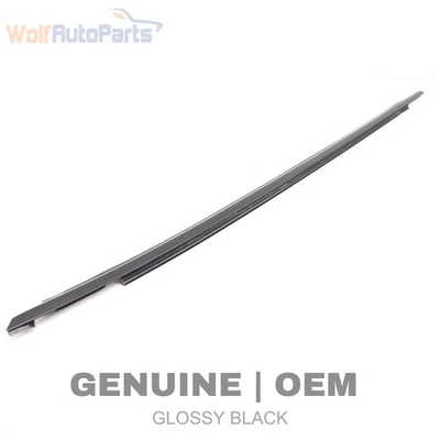 2018-2024 AUDI A5 SPORTBACK - Front LEFT DOOR Window SLOT SEAL / TRIM - Image 1 of 4