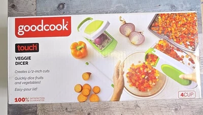 GoodCook PRO 4 чашки Veggie Dicer измельчитель BPA бесплатно - Изображение 1 из 4