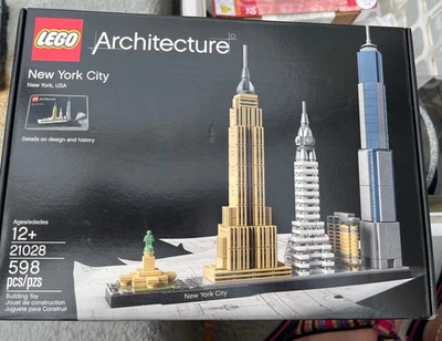 NUEVO LEGO NUEVO SET ARQUITECTURA CIUDAD NUEVA YORK 21028 Foto 1 de 4