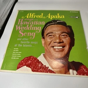 #S12-Alfred Apaka Sings The Hawaiian Wedding Song VINYL RECORD LP ALBUM L - Picture 1 of 5