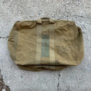 Vintage WWII Aviators Kit Bag AN 6505 -1 US Air Force USAF - Picture 1 of 14
