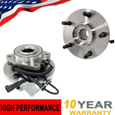 Par de bujes de cojinete de rueda delantera para Dodge Grand Caravan Town & Country 2008-2016 Foto 1 de 4