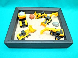 SCHREIBTISCHSPIELZEUG FÜR BAUUNTERNEHMEN EXECUTIVE SANDBOX & AUSRÜSTUNG - W-41 - Bild 1 von 6