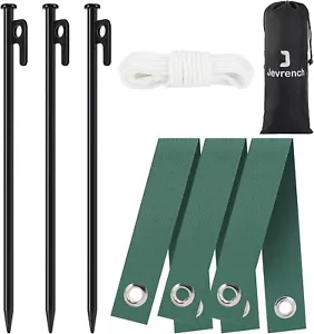 Tree Stake Kits Heavy Duty Tree Stakes and Supports Kits for Young Trees Aga - Picture 1 of 7