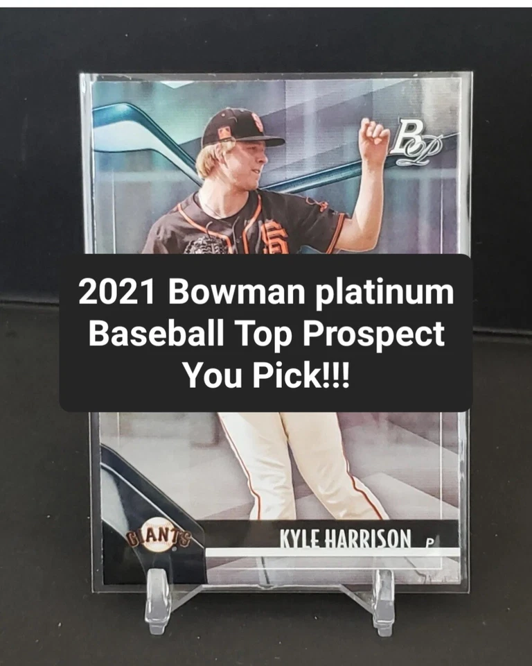 2021 Bowman platinum baseball Top Prospect You Pick!!! - Image 1 of 1