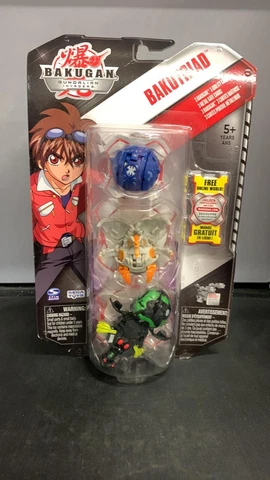 Bakugan Gundalian Invaders BakuTriad Rickoran Rubanoid Nastix NIP Cover