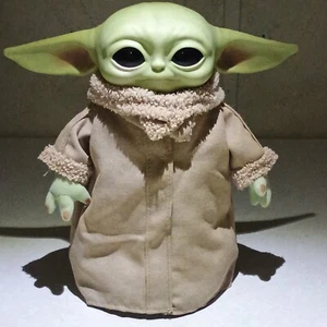 Disney Star Wars Mandalorian Child Real Moves Animated RC Mattel 12" Baby Yoda - Picture 1 of 11