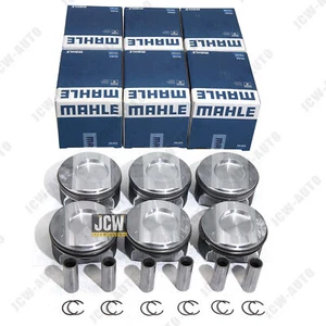 MAHLE 6x Pistons Rings Set Φ92.9+0.5mm For Mercedes-Benz M276 3.5L R172 W221 - Picture 1 of 6