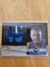 2010-11 Limited Freshman Materials Prime Jersey Patch /25 Cole Aldrich Rookie RC