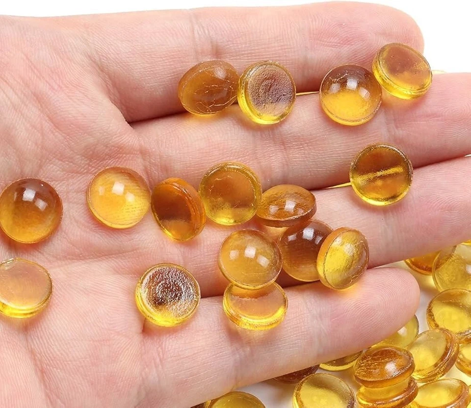 100 Pcs wholesale Lot Natural Citrine 6 MMRound Cabochon Loose Gemstone 100 Ct - Image 1 of 4