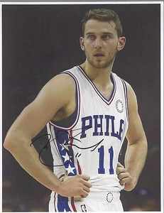 nik stauskas signed 8x10 autographed photo 76ers sixers sauce castillo nba auto  - Picture 1 of 1