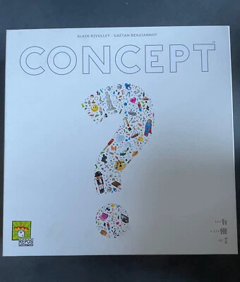 Concept Repos Partyspiel deutsch inkl. XL Playmat - Bild 1 von 4