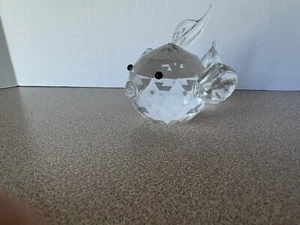 Vintage MCM Medium Crystal Puffer Fish (Read Description) BC - Picture 1 of 8