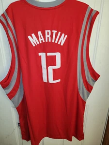ADIDAS NBA SWINGMAN JERSEY HOUSTON ROCKETS KEVIN MARTIN ROJO HOMBRE 2X - Imagen 1 de 3