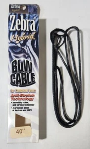 Zebra Hybrid Bow Cable 40" BLK/BLK - Picture 1 of 2