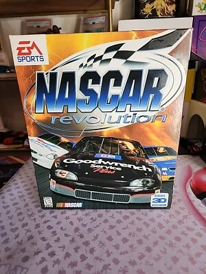 NASCAR Revolution (PC, 1999) Complete Big Box Retail EA Sports Mint Disc Sealed! - Image 1 of 3
