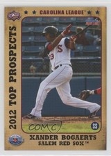 2012 Choice Carolina League Top Prospects Xander Bogaerts #03