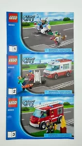 LEGO City MANUALS ONLY Ambulence, Fire, Police 60023 - Picture 1 of 2