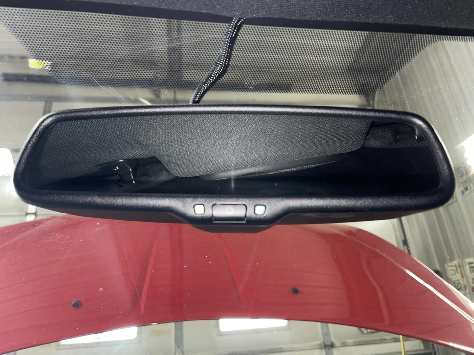 08-14 DODGE AVENGER Rear View Mirror W/ AUTO DIM W/O LIGHTS W/ HANDS FREE CALLS - Image 1 of 1